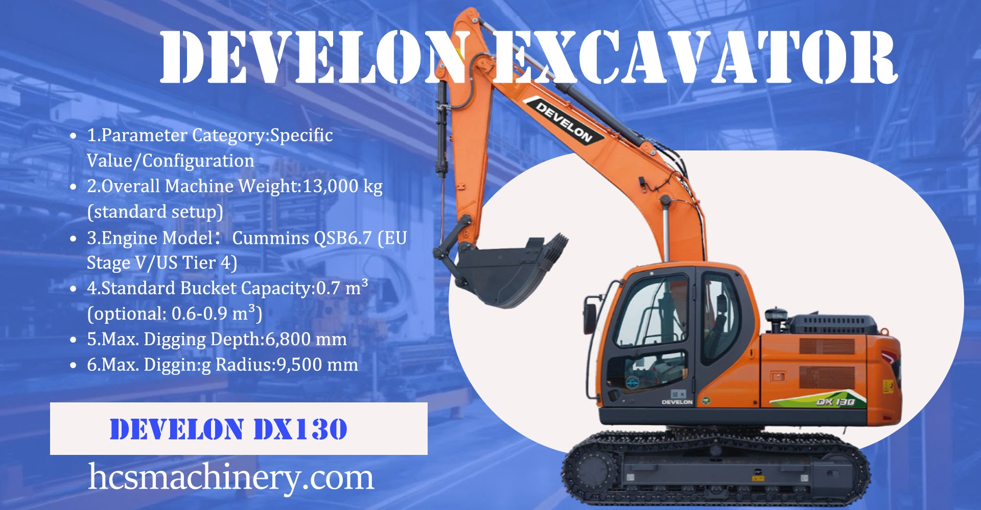 DEVELON DX130