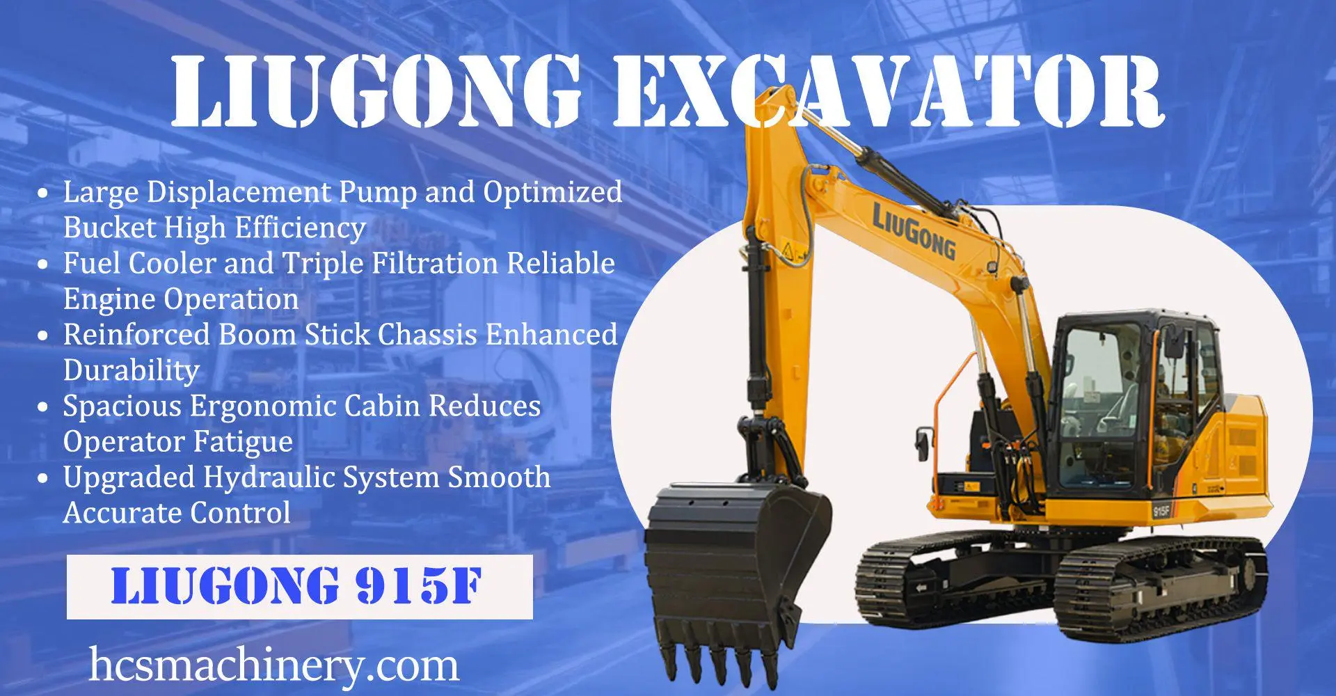 LIUGONG 915F Excavator LIUGONG 915F Excavator