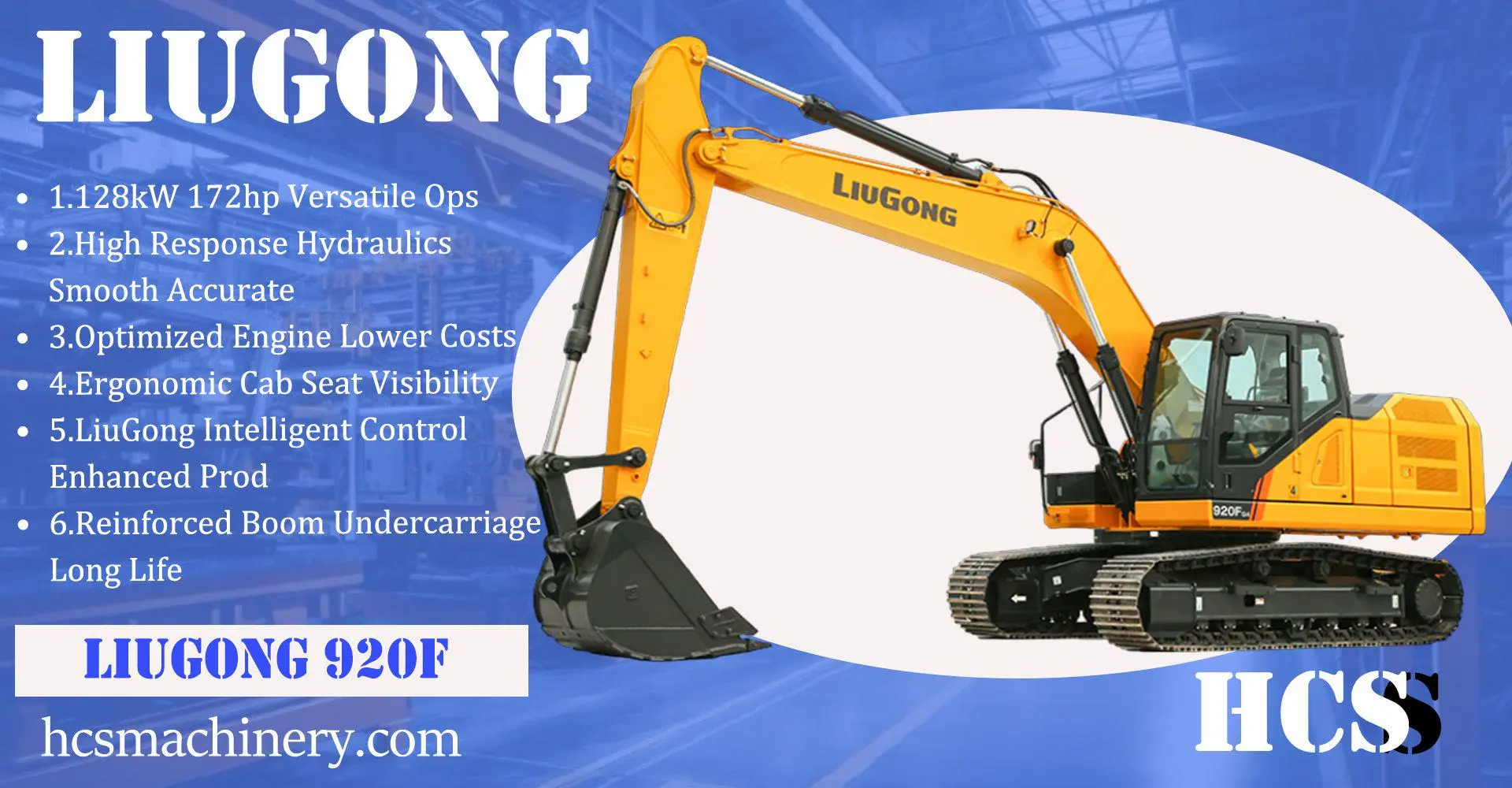 LIUGONG 920F EXCAVATOR