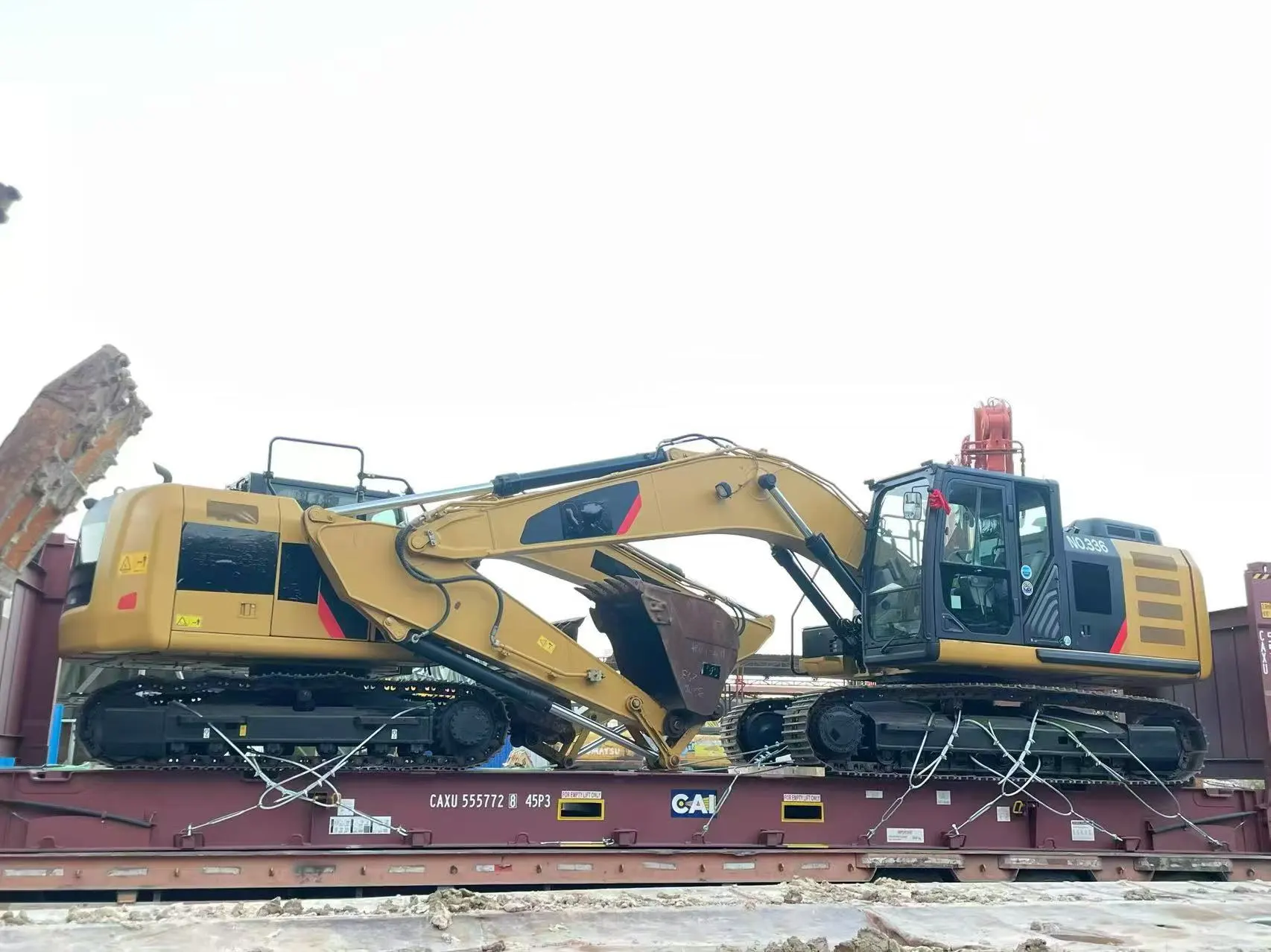 CAT312F andCAT320E completed installation