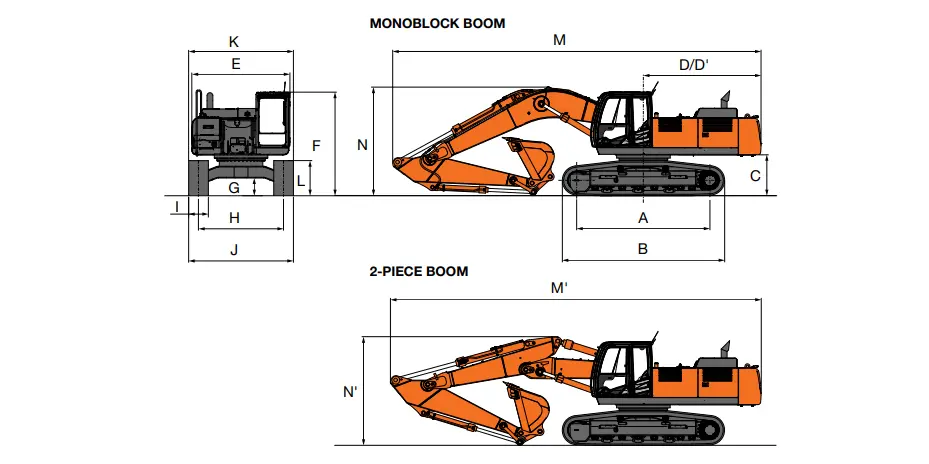 Hitachi ZX350-5A excavator