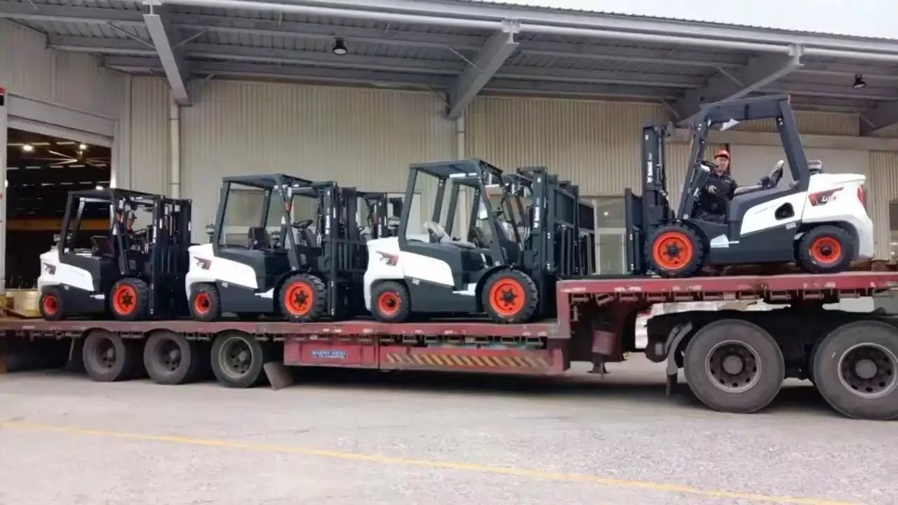 What is tipping load on skid steer?