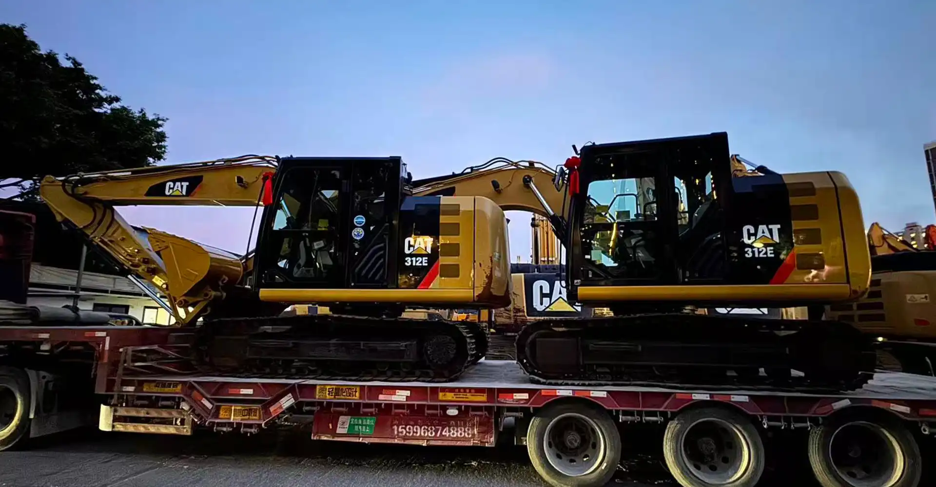 Returning Customer Seals the Deal on Two CAT312E Excavators in Just Ten Minutes!