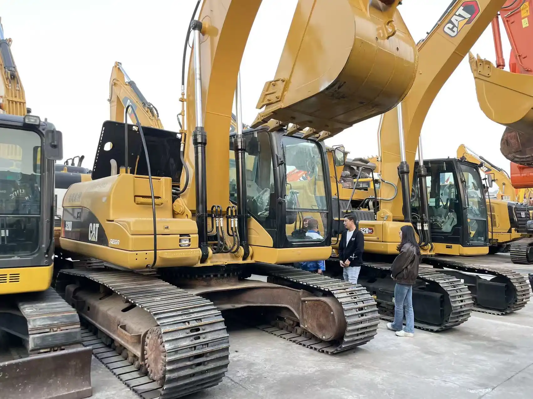 Unplanned Customer Visit for Inspection of Caterpillar 320D Excavator