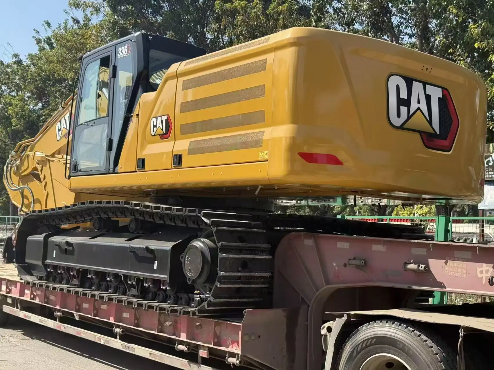 New Machine in Place! CAT 336 Powers Efficient Project Operations