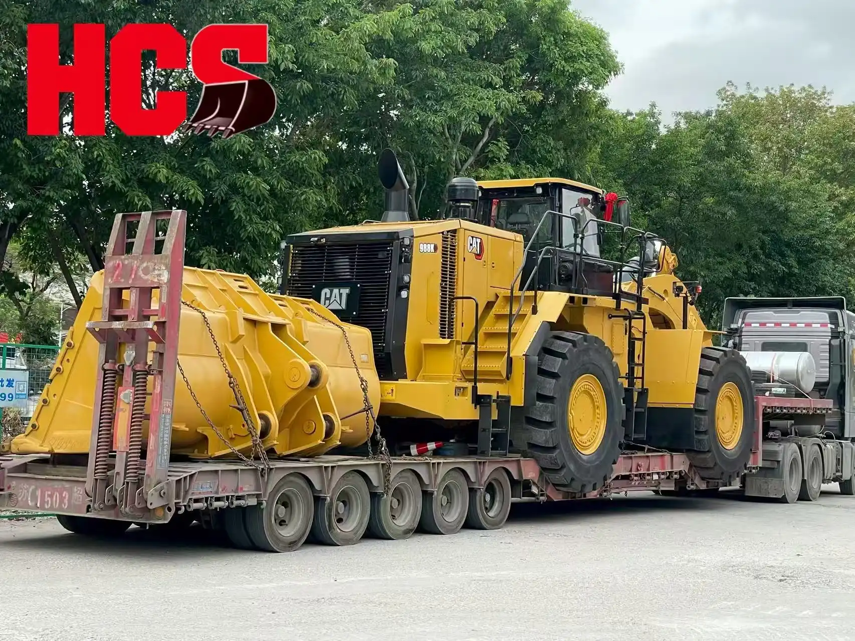 Two Top-tier CAT 988K Wheel Loaders Successfully Shipped to Support Efficient Project Development